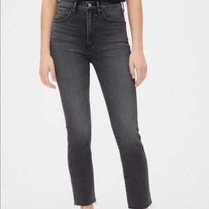 Gap High Rise Cigarette Jeans